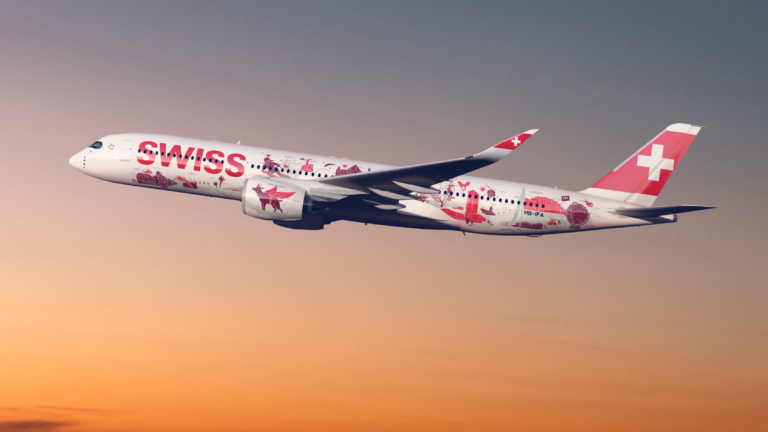 A look inside Swiss’ luxe new Airbus A350, now servicing Boston