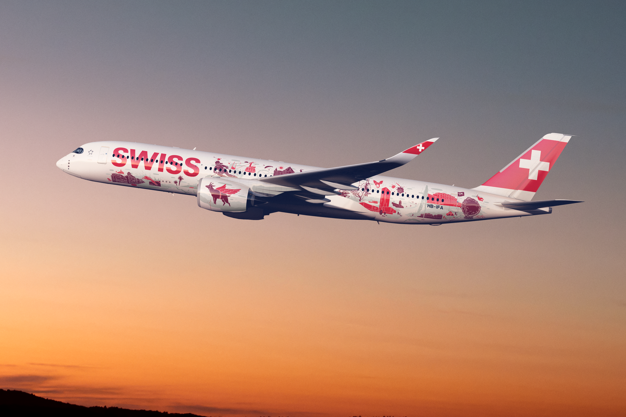 A look inside Swiss' luxe new Airbus A350, now servicing Boston