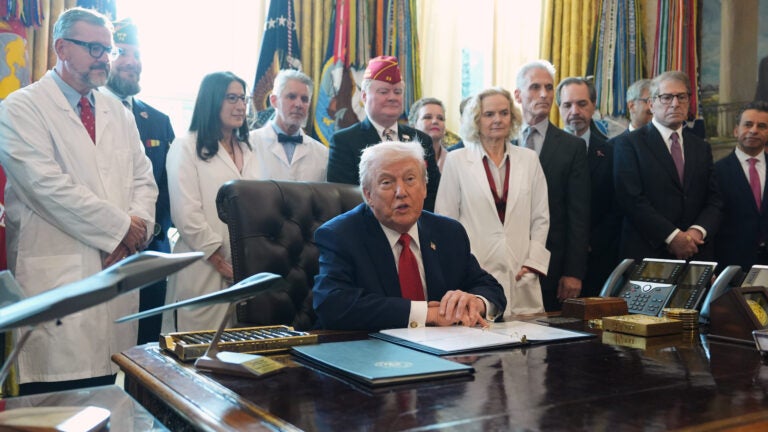 Trump signs executive order that would reclassify marijuana as a less dangerous drug