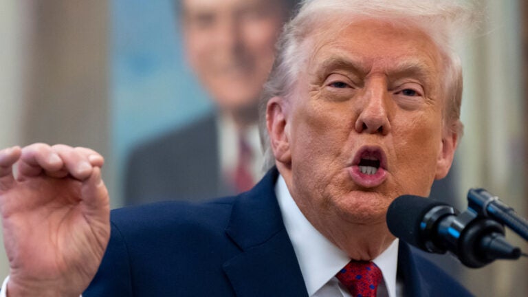 Trump gives a partisan prime-time address insisting the economy is stronger than many voters feel