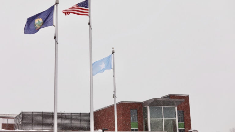 Somali flag flown outside Vermont school building over Trump 'garbage' slur brings threats
