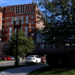 A safety officer was stabbed early Wednesday morning on Boston Medical Center's campus.