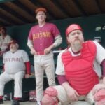 From left: Jeff Saint Dic, David Torres Jr., Theodore Bouloukos, Ethan Ward, John R. Smith Jr., and Brendan “Crash” Burt in "Eephus."