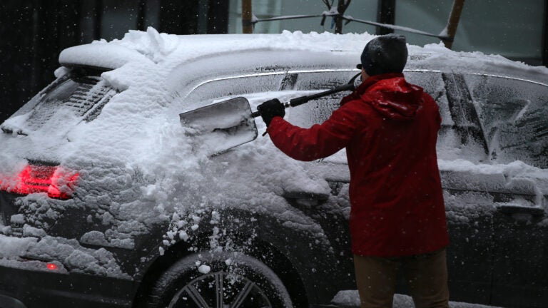Here are the Massachusetts snow totals for this past weekend's snowfall