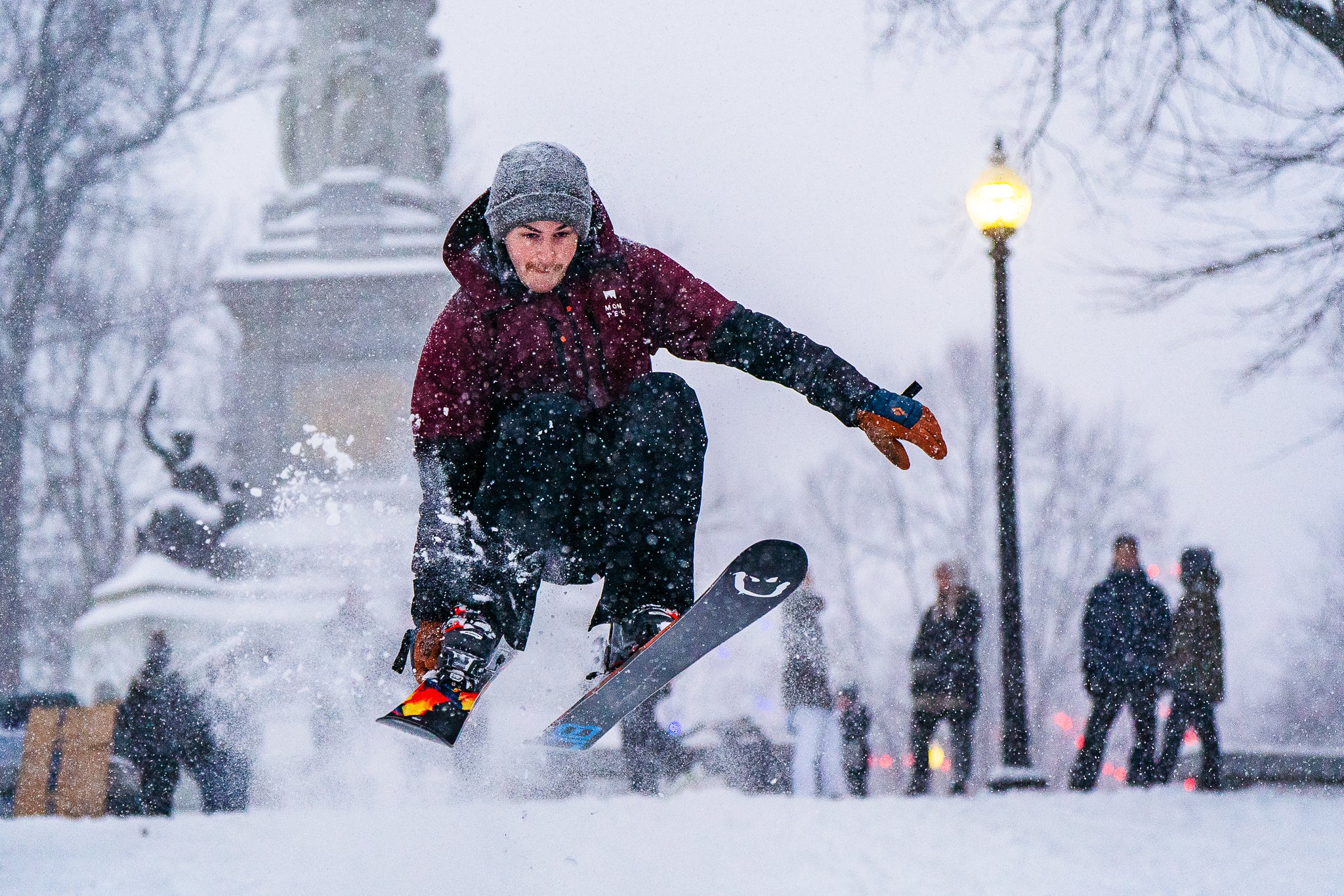 Photos: Scenes from the snowstorm striking Massachusetts