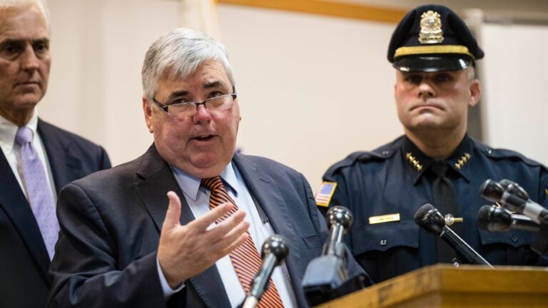 Norfolk District Attorney Michael Morrissey won't seek reelection