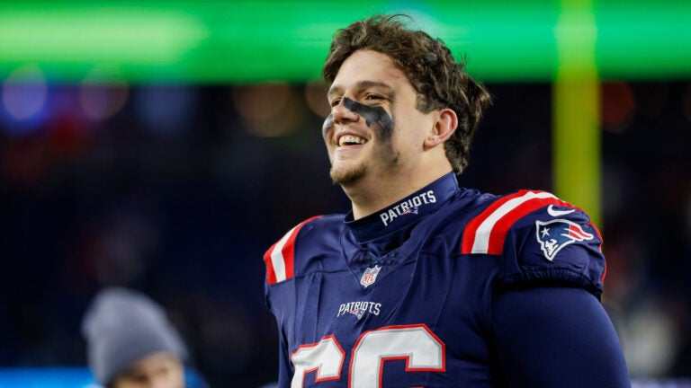 Will Campbell has a candid response to critics after playoff debut with Patriots