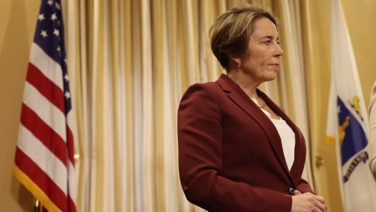 Healey targets Trump as she kicks off her reelection campaign
