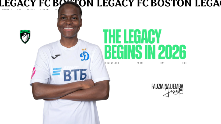 Boston Legacy FC announce signing of Ugandan striker Fauzia Najjemba