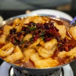 Szechuan White Fish at Taiwan Cafe