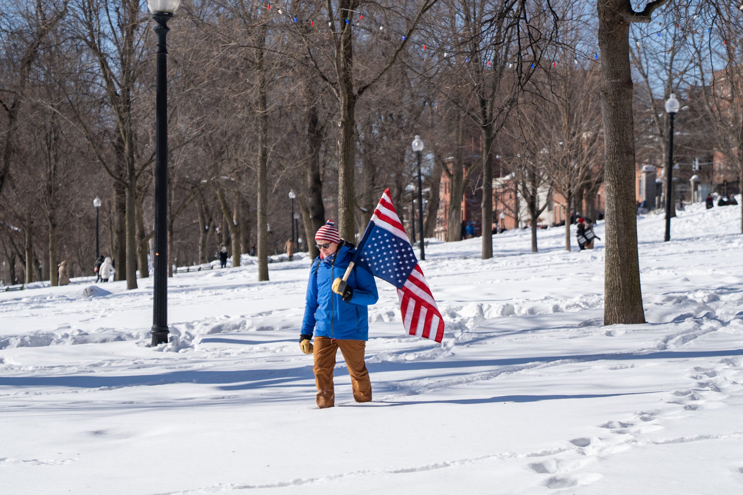 Photos from Boston’s ‘ICE Out Everywhere’ protest插图5 Photos from Boston’s ‘ICE Out Everywhere’ protest插图5