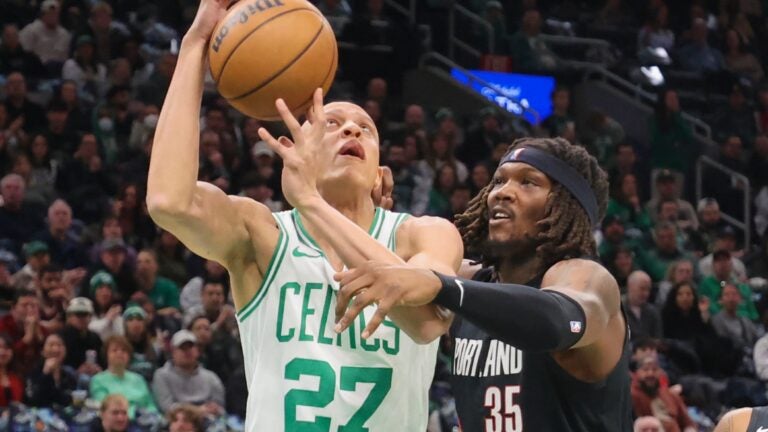 Jrue Holiday and Rob Williams return to Boston in stylish walk down memory lane插图 Jrue Holiday and Rob Williams return to Boston in stylish walk down memory lane插图