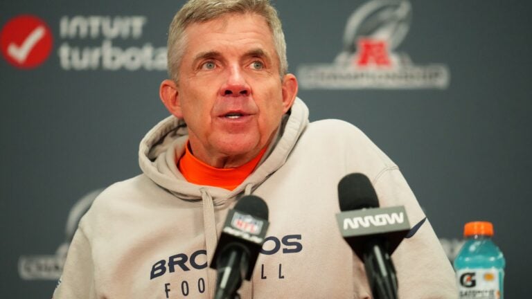Sean Payton Patriots Broncos AFC Championship