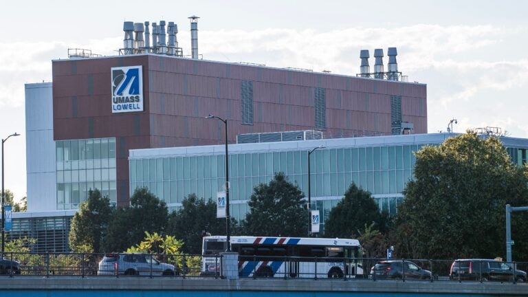 Pedestrian struck by police cruiser at UMass Lowell, officials say