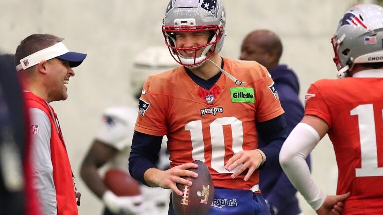 Maynard, Mass. changes name to MAYEnard for Drake Maye Maynard, Mass. changes name to MAYEnard for Drake Maye