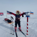 Monet Eliastam arrives at her final destination — the South Pole.
