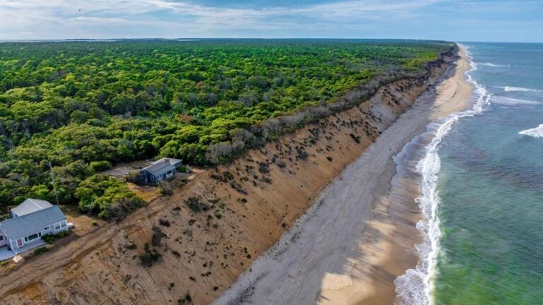 Precarious living at a cliff's edge goes for $100K in Cape Cod