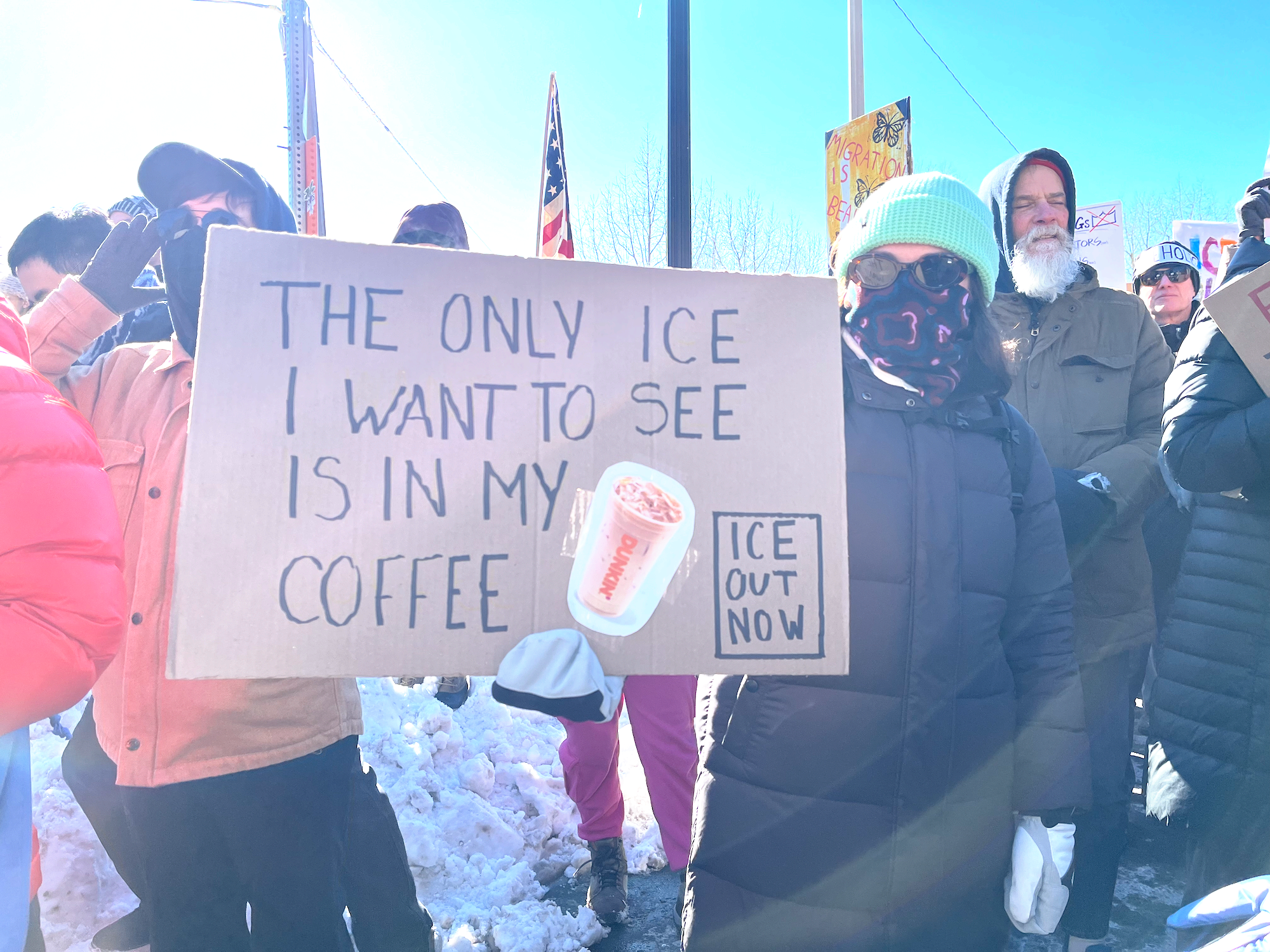 Boston ‘ICE Out Everywhere’ protest must-see moments插图3 Boston ‘ICE Out Everywhere’ protest must-see moments插图3