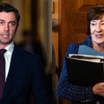 Sens. Jon Ossoff, Democrat of Georgia, and Susan Collins, Republican of Maine.