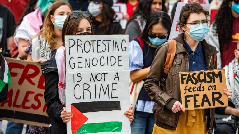 ‘Slap on the wrist’: Man who threatened pro-Palestinian protesters in Cambridge with a hatchet gets probation