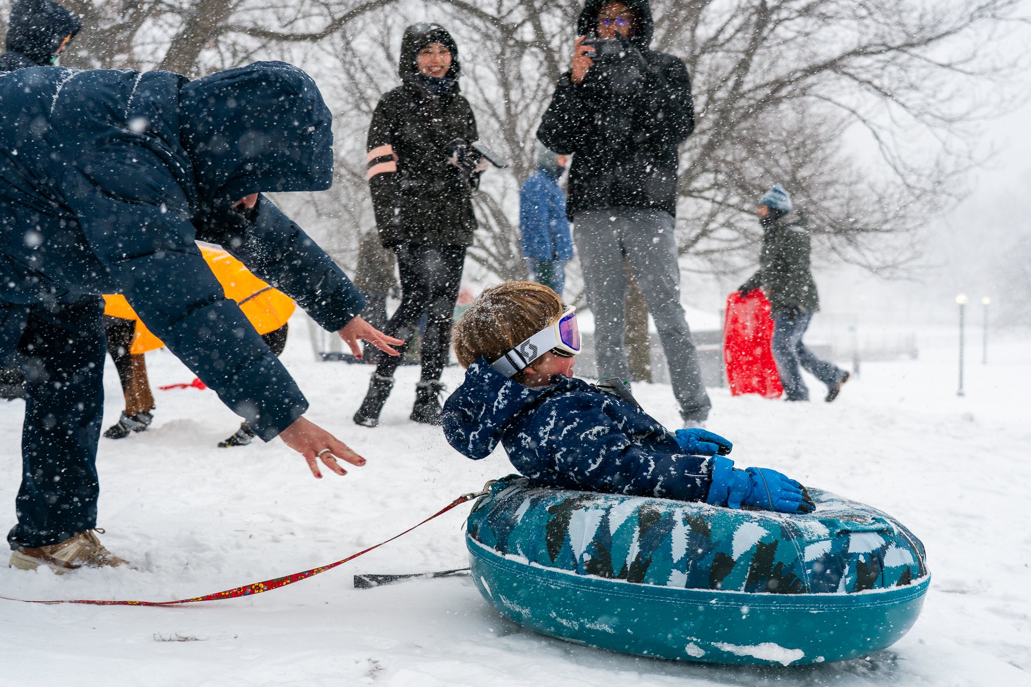 Photos: Scenes from the snowstorm striking Massachusetts