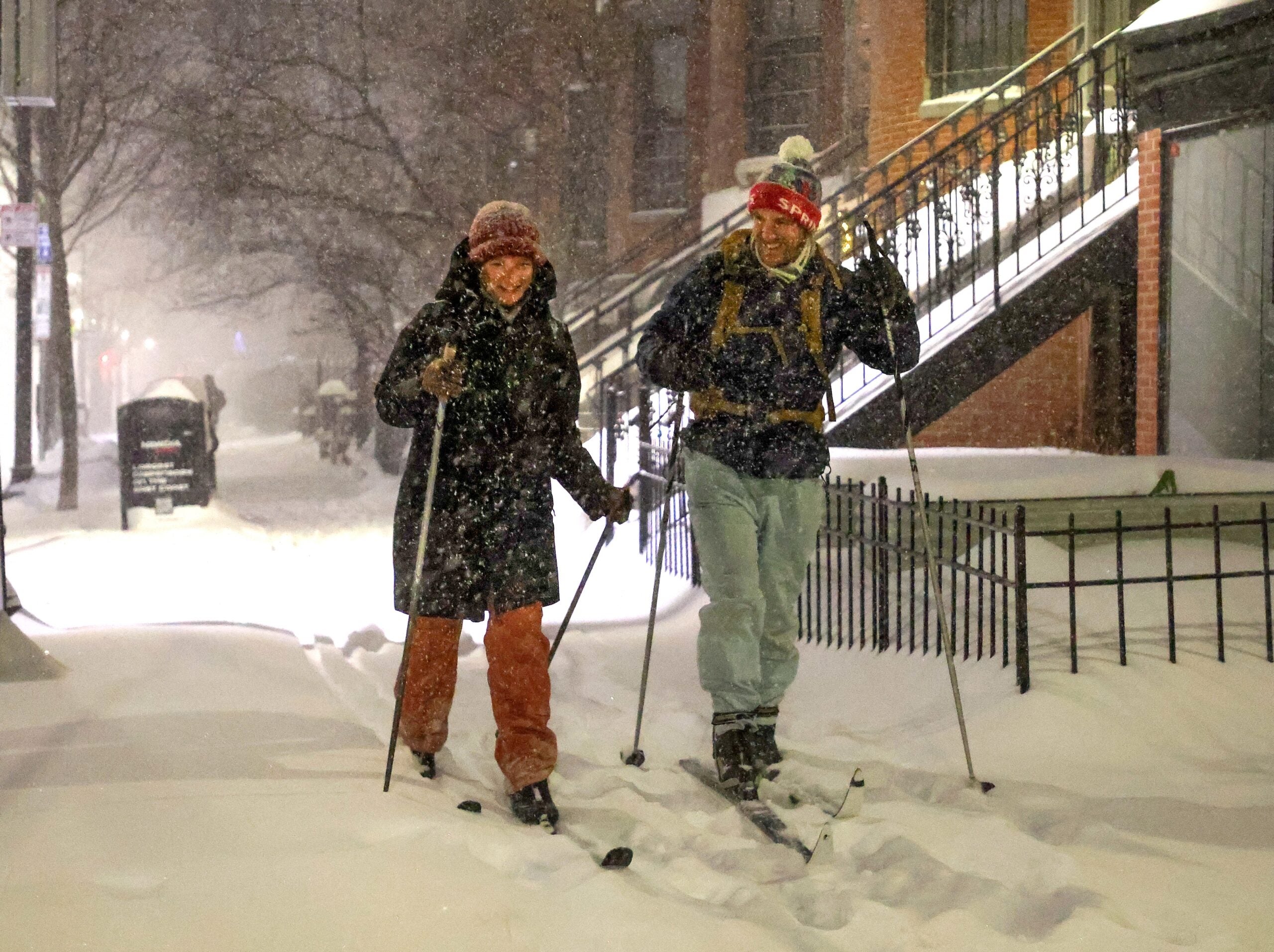 Photos: Scenes from the snowstorm striking Massachusetts