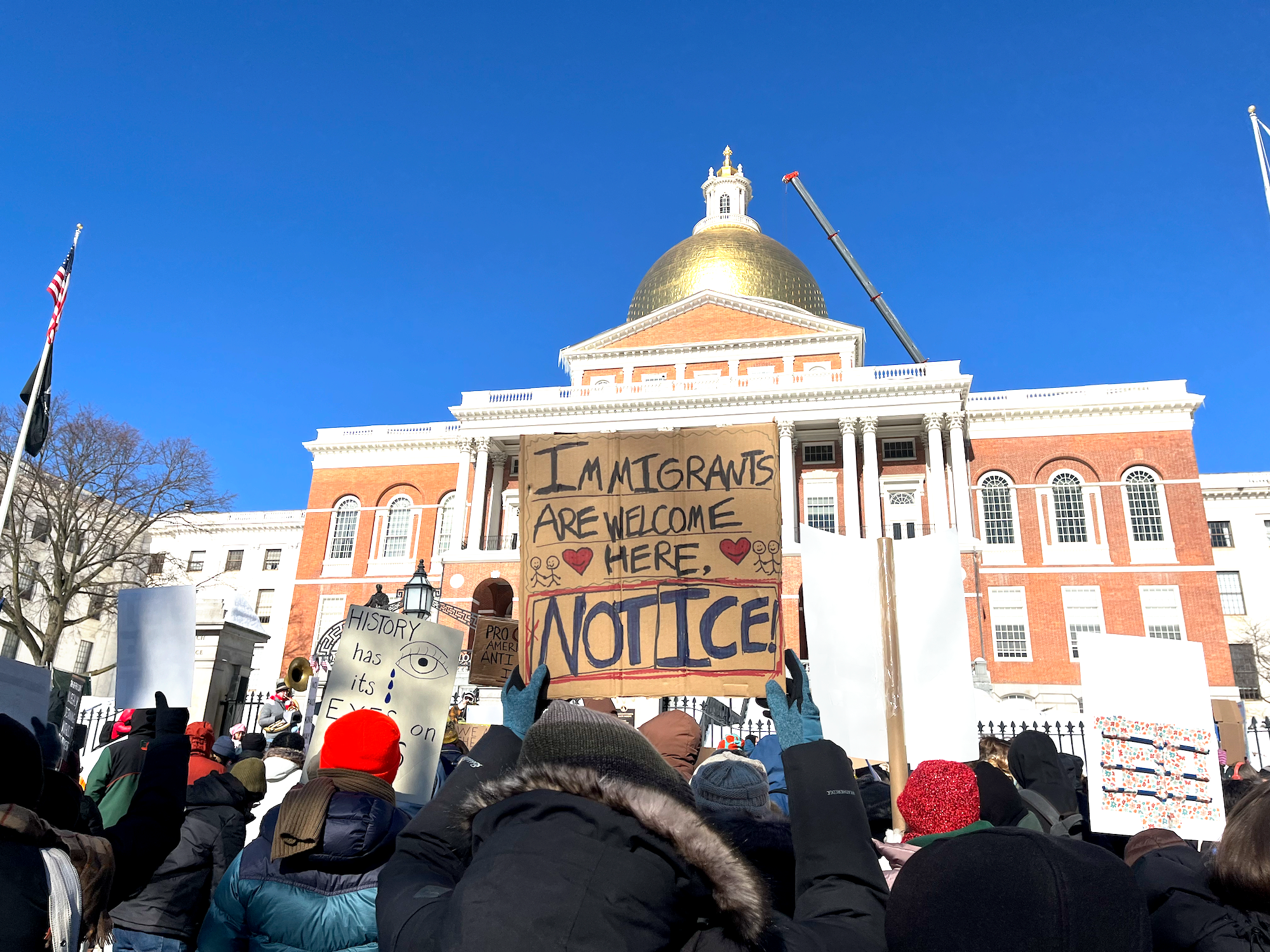 Boston ‘ICE Out Everywhere’ protest must-see moments插图2 Boston ‘ICE Out Everywhere’ protest must-see moments插图2