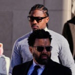 New England Patriots wide receiver Stefon Diggs leaves Norfolk County District Court after his arraignment .