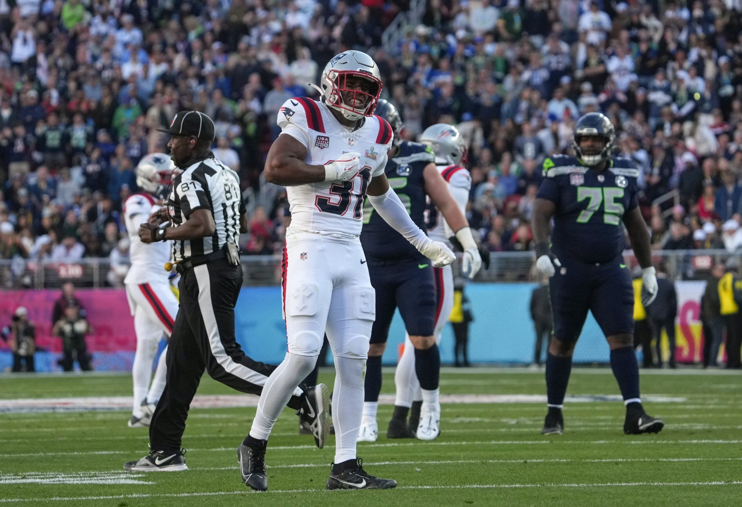 The Patriots defense was very good, even sensational at times, but couldn’t force that needed big mistake插图1