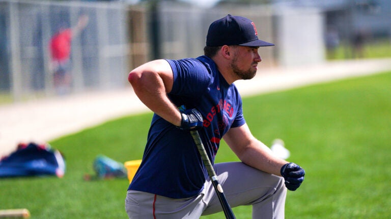 Caleb Durbin Red Sox wrestling