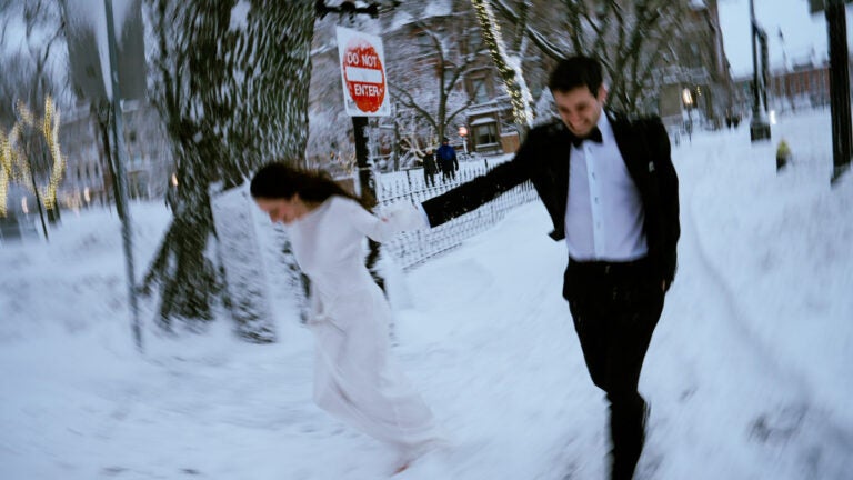 Boston couple’s wedding disrupted by blizzard — they got married anyway