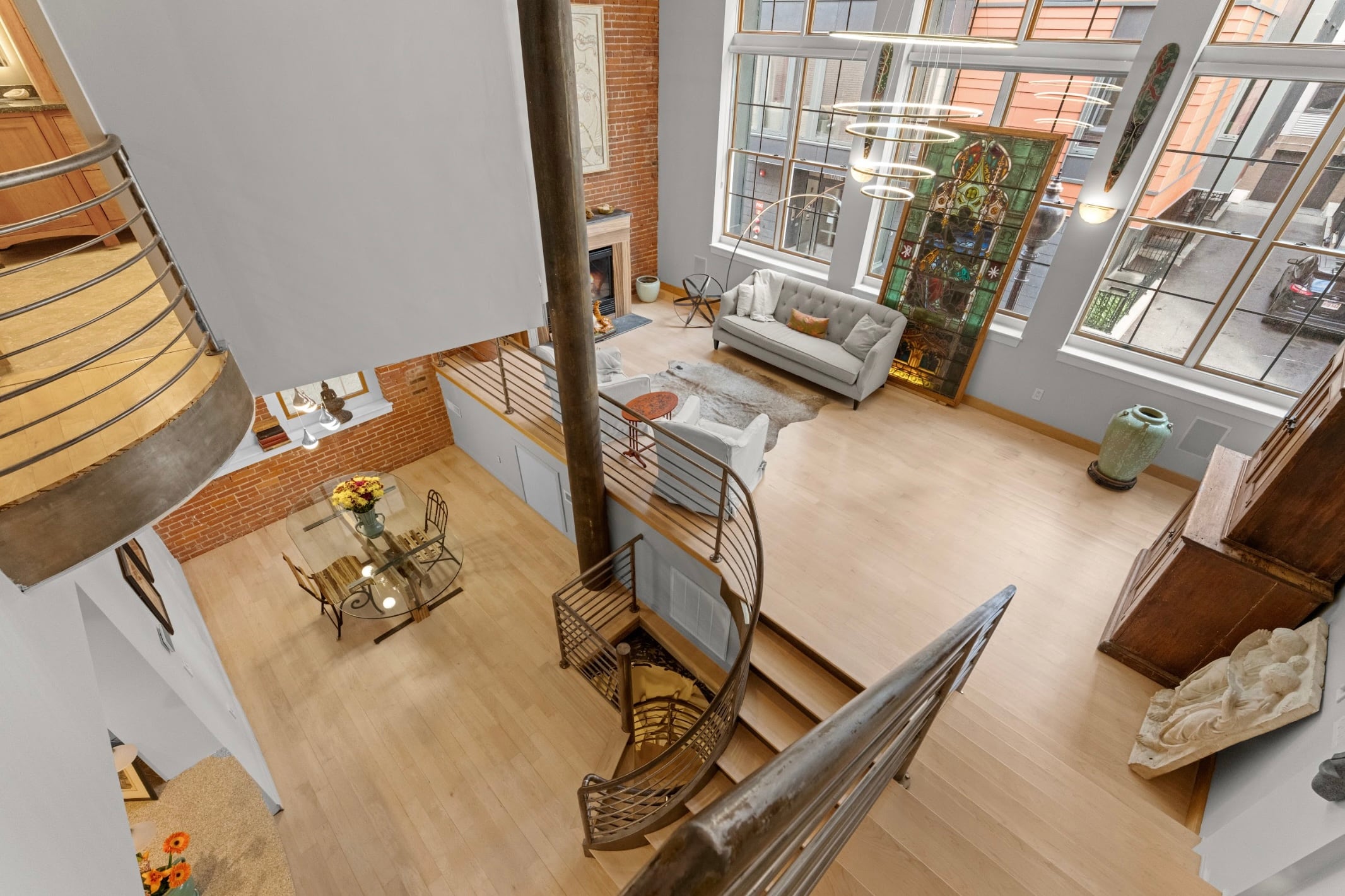 Four-level loft apartment in Boston’s South End for $1.25m