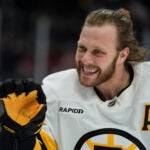 David Pastrnak Czechia Flag-Bearer 2026 Milano Cortina Winter Olympics Opening Ceremony