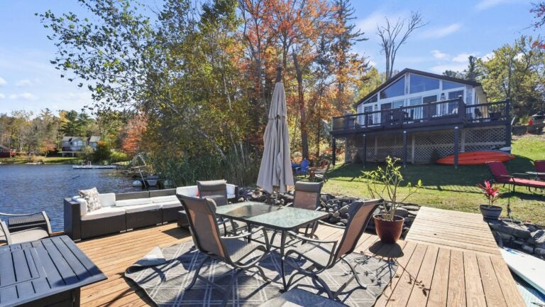 Home of the Week: Lakefront cottage with dock in Western Mass. for $700k