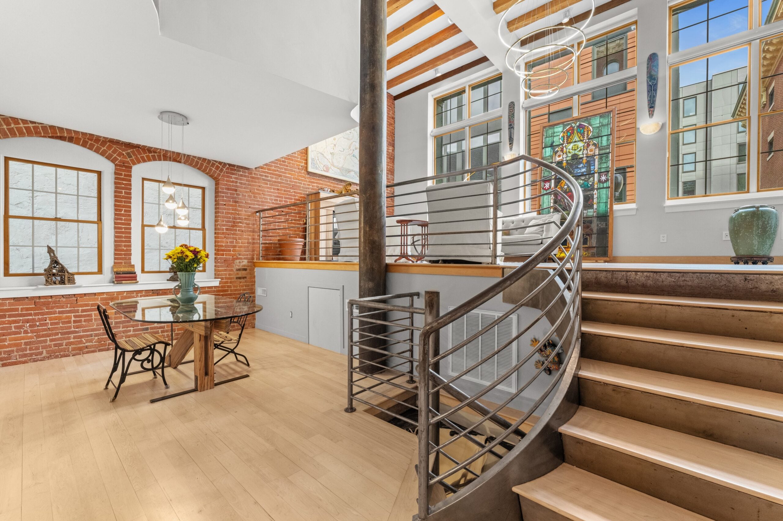 Four-level loft apartment in Boston’s South End for $1.25m