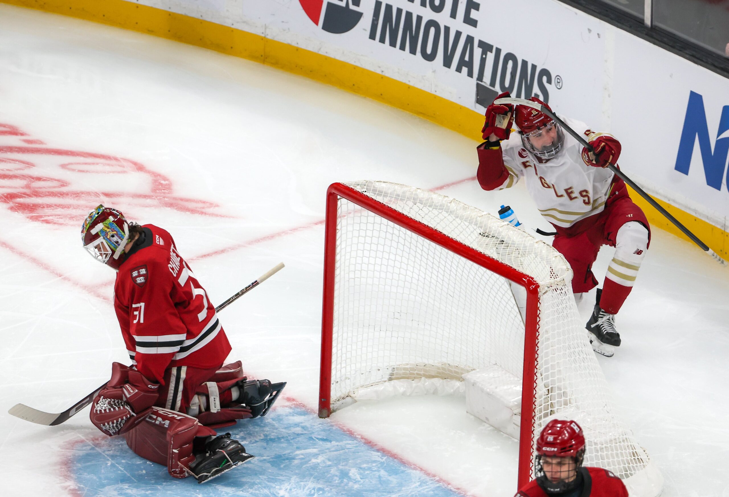 James Hagens, Boston College dominate Harvard in first Beanpot semifinal插图1