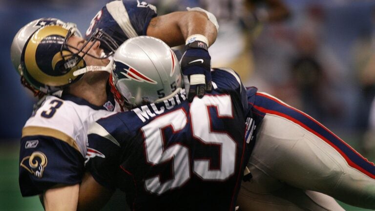 Willie McGinest shares how his No. 55 became an iconic piece of USC, Patriots history插图