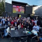 Patriots fans in Seattle