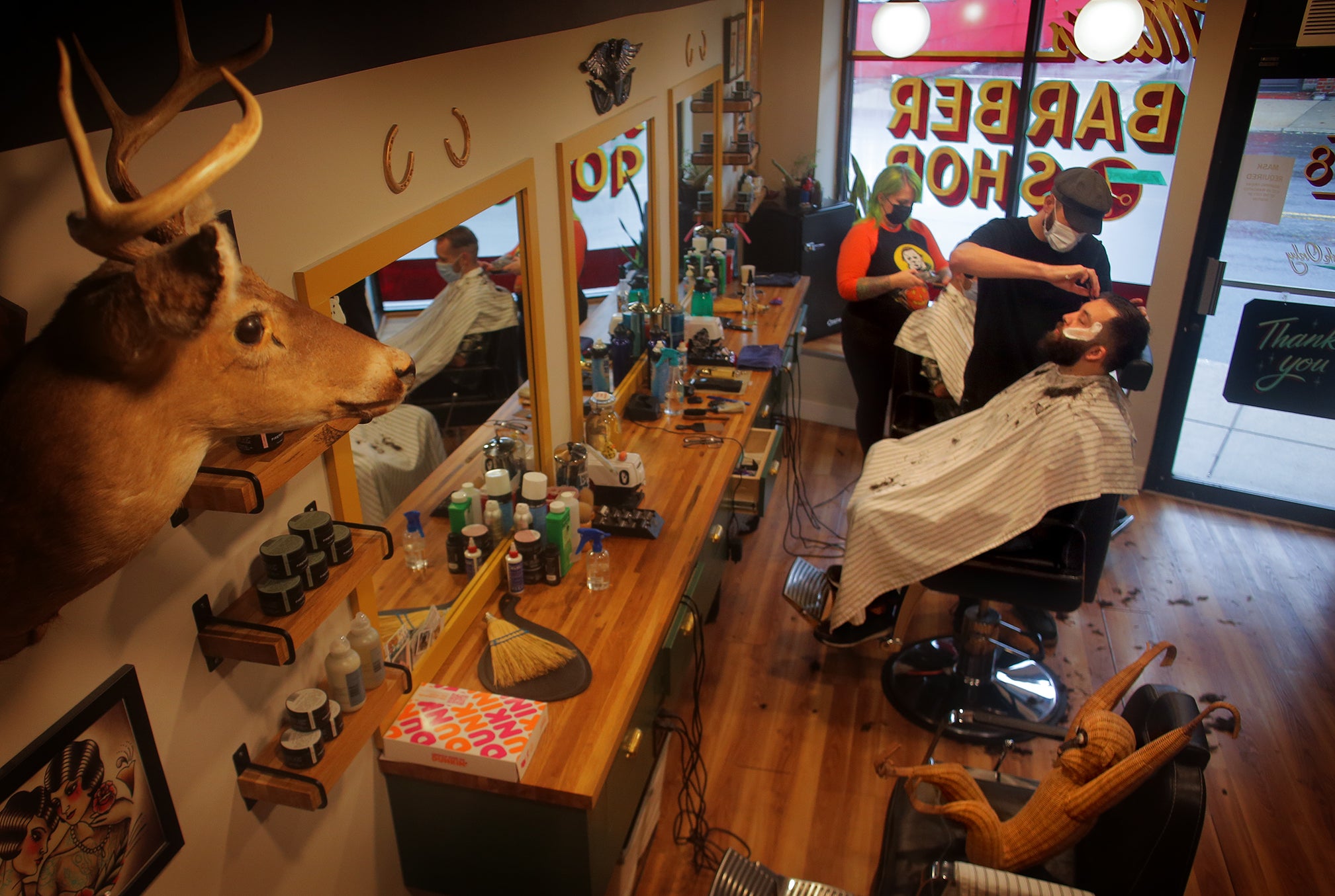 Brighton community raises $25k for flooded barbershop插图3