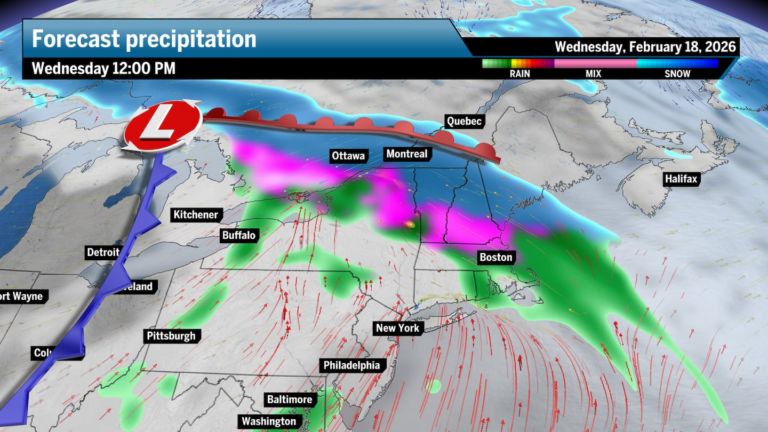 More sunshine on the way Tuesday. Rain and snow expected on Wednesday.