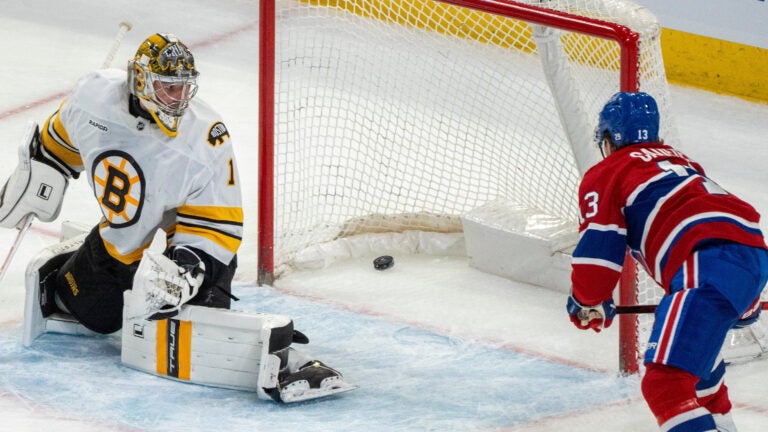 Bruins fall to Canadiens 3-2 in overtime