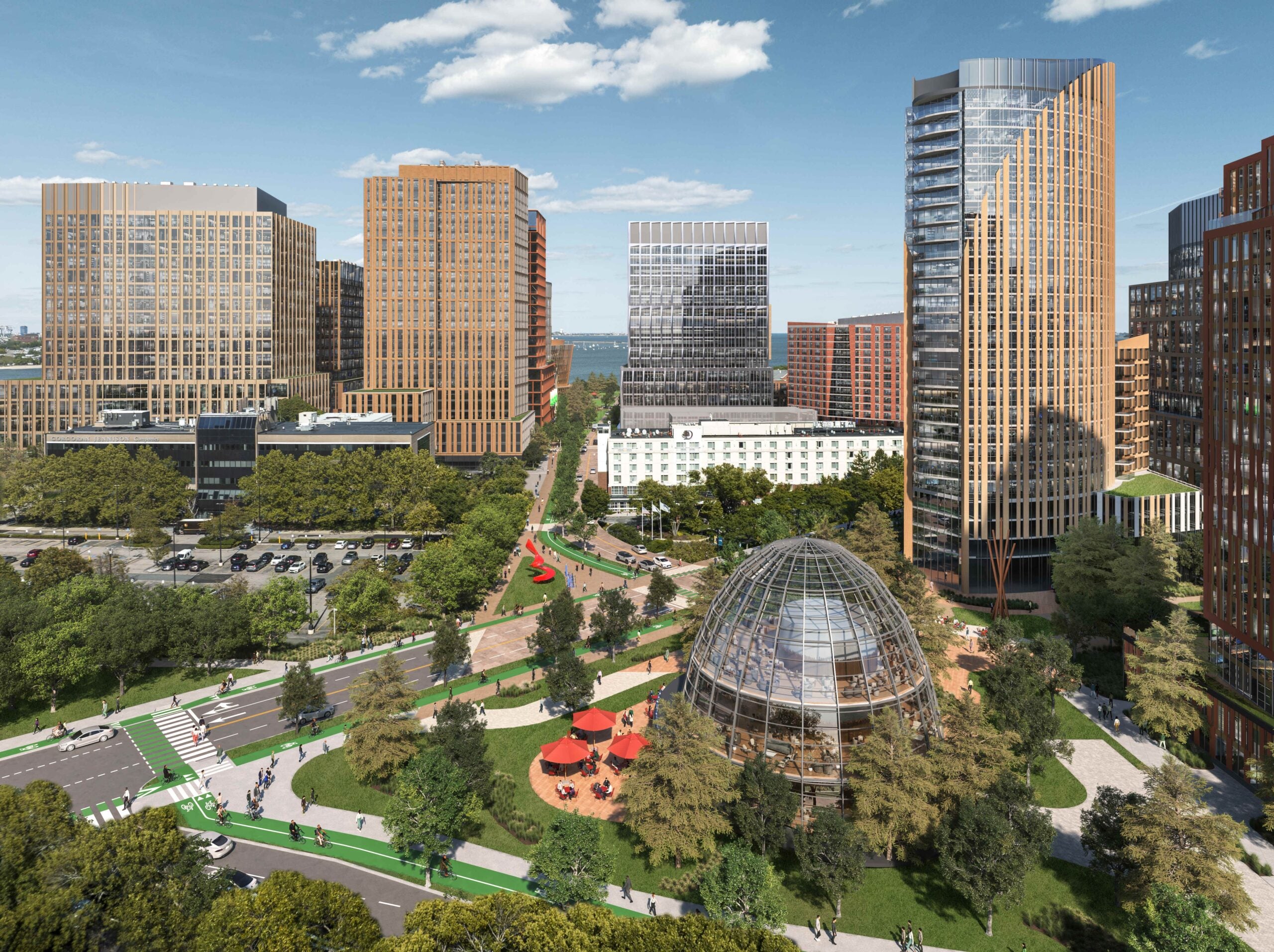 boston.com - The Boston Globe - Amid slowdown, developers set to sell part of dormant Dorchester megaproject