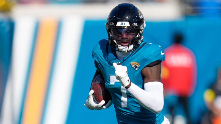 Here’s why a trade for Brian Thomas Jr. would be a home run move for the Patriots Here’s why a trade for Brian Thomas Jr. would be a home run move for the Patriots