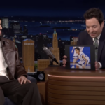 Derrick White was a guest during Tuesday's episode of "The Tonight Show".