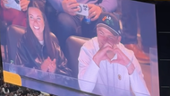 Patriots QB Drake Maye surprises fans at Bruins game