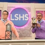 The Late Show with Stephen Colbert and guest Steve Carell during Wednesday’s March 4, 2026 show.