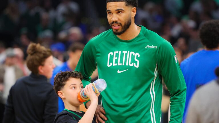 Jayson Tatum’s son wrote a letter about Celtics star’s comeback