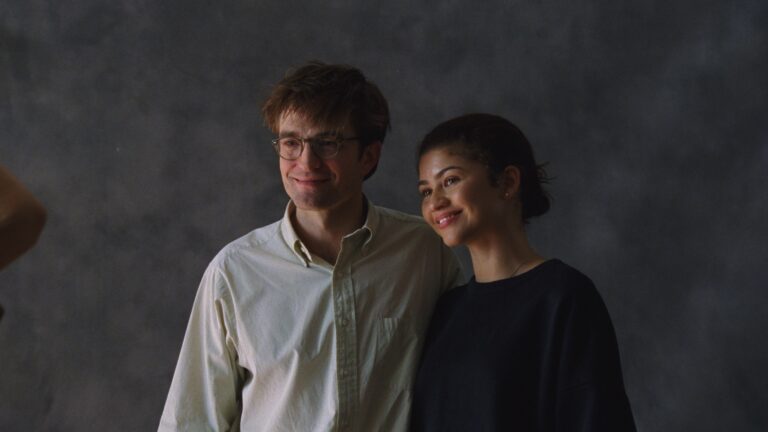 Movie review: Robert Pattinson and Zendaya in a scene from "The Drama."