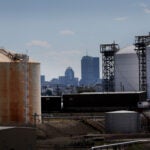 The storage system will be built at the site of the former ExxonMobil tank farm.