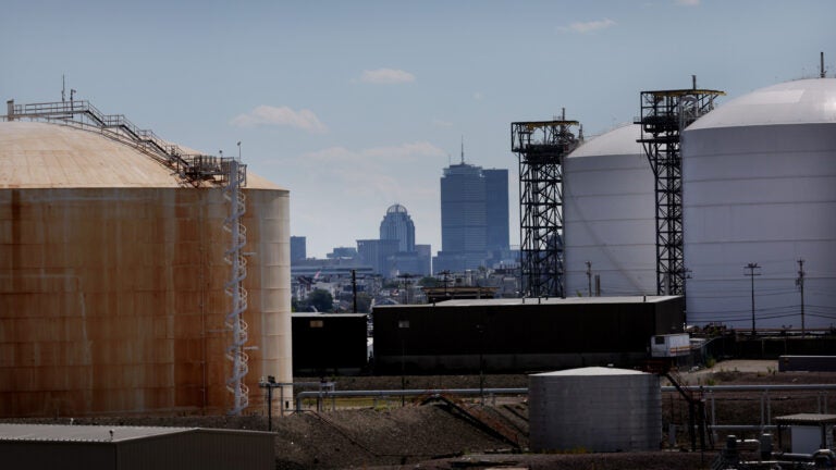 The storage system will be built at the site of the former ExxonMobil tank farm.